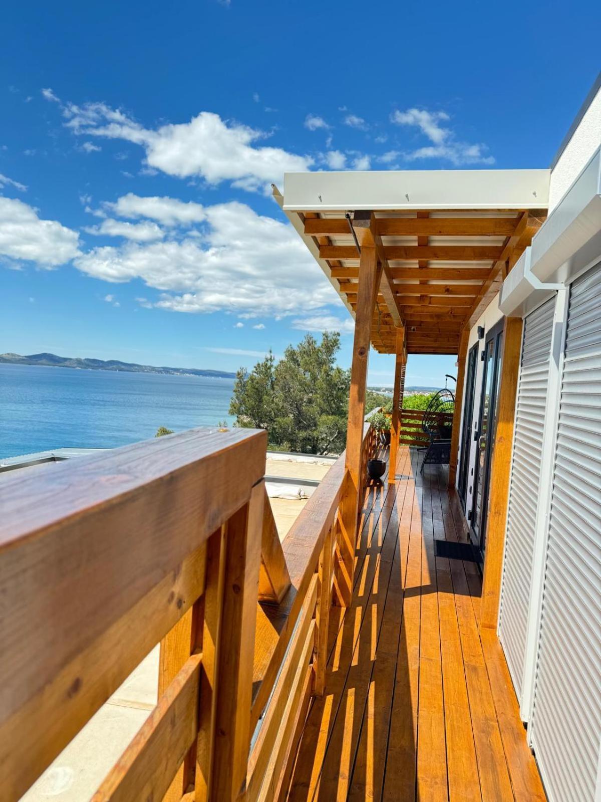 D-View Premium Mobile Home - Panoramic Seaview - 150 M From Beach, Free Parking Drage Dış mekan fotoğraf